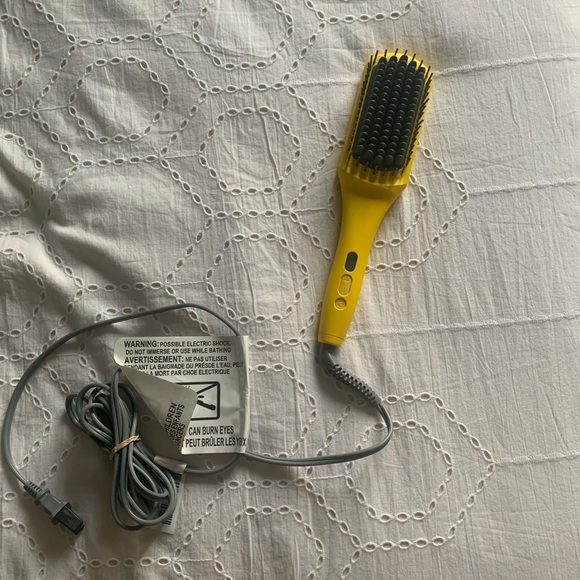 Drybar Hair Drybar Brush Crush Heated Straightening Brush Poshmark